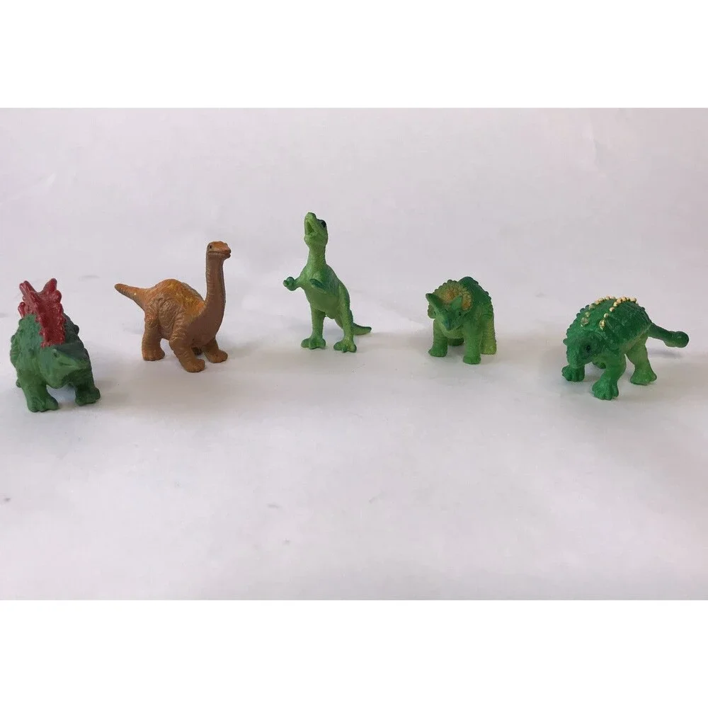 Safari Toob Dinos Collection of 5 Mini Toy Dinosaur Plastic Figurines